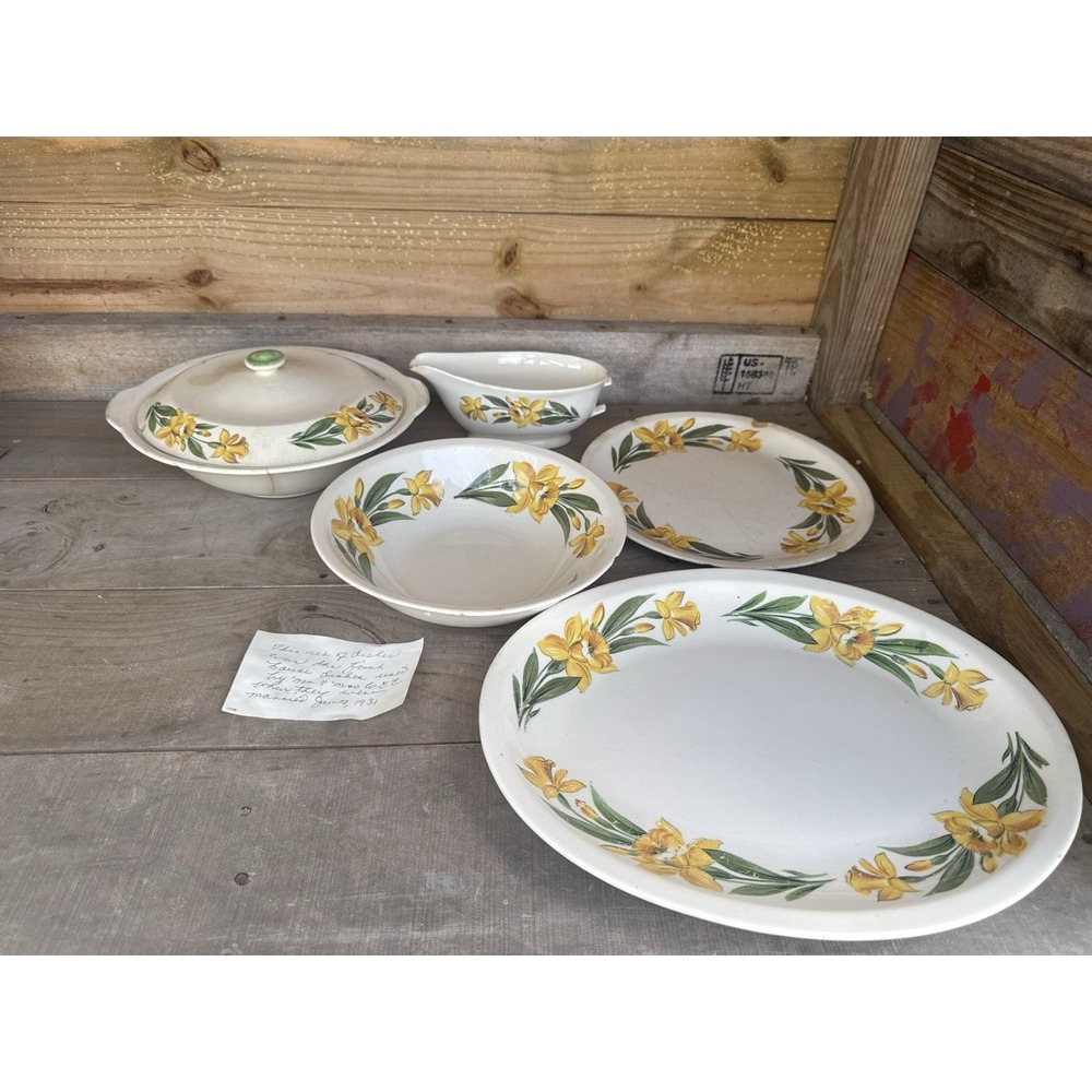 SHENANDOAH WARE Paden City‎ Pottery Platter Plate Bowl Dish Under Glaze USA